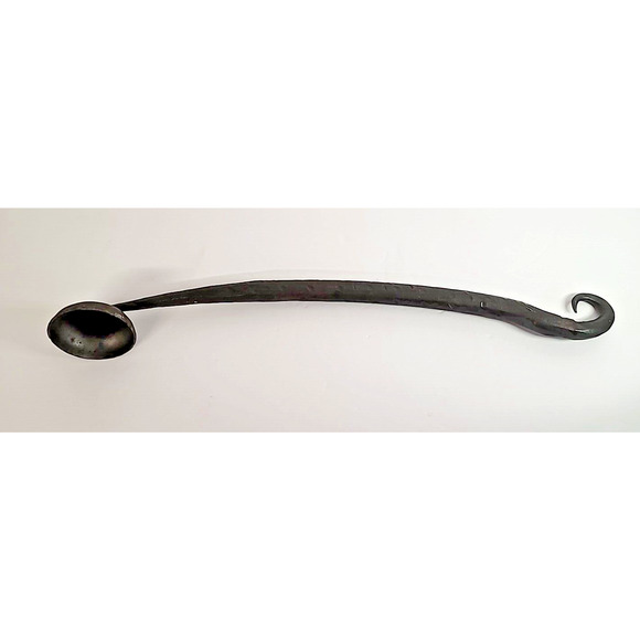 Handmade Other - Hand Forged Iron Primitive Candle‎ Snuffer- 15.25" Long